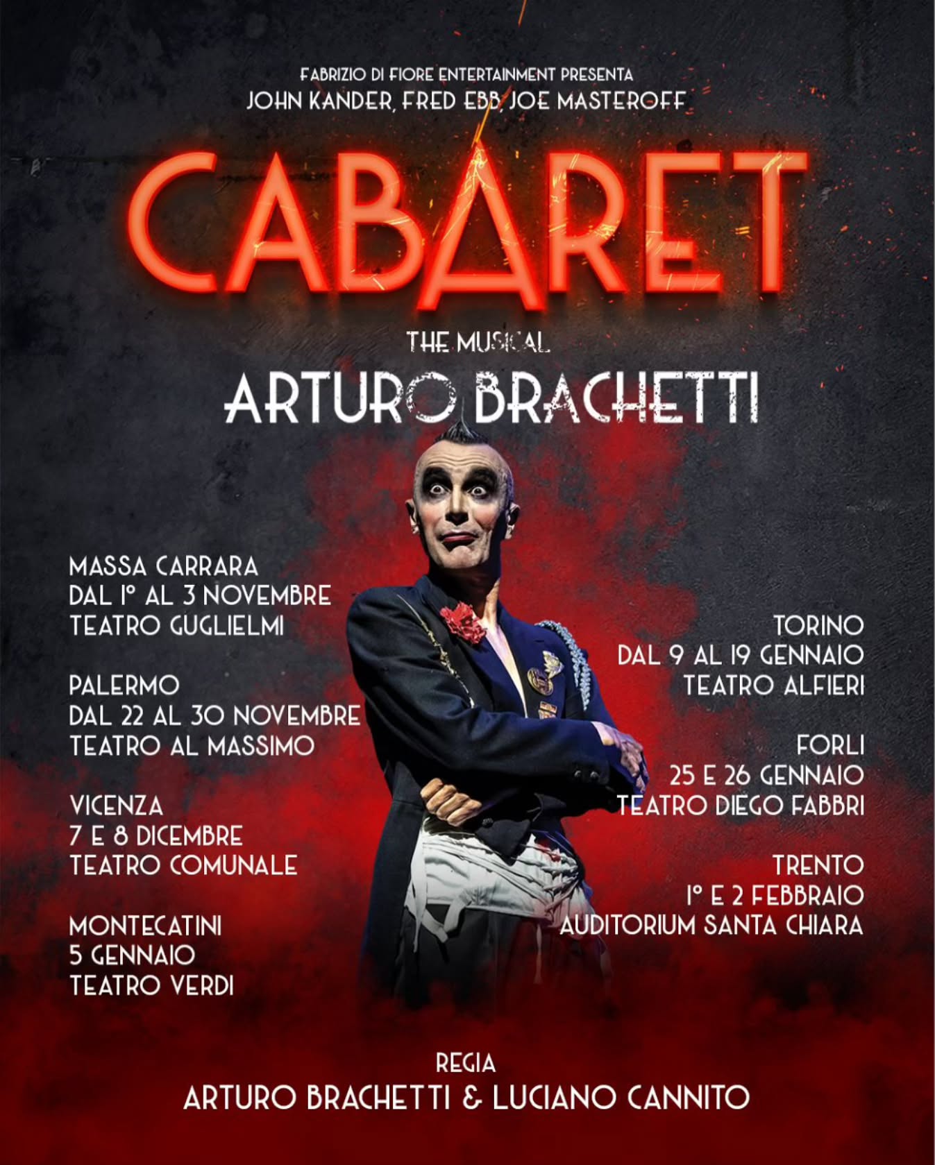 Cabaret The Musical Tour Poster 2026